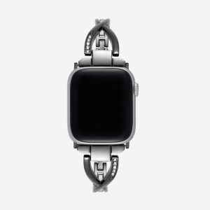 Infinity Bracelet Apple Watch Band – Black
