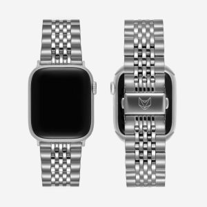 Melbourne Stainless Steel Apple Watch Band – Silver