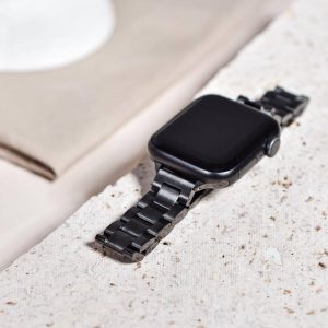 Berlin Stainless Steel Apple Watch Band – Graphite