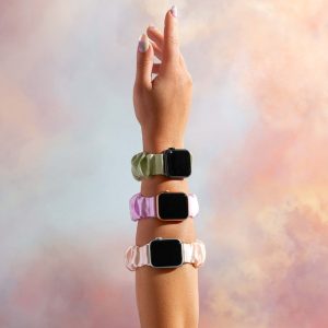Scrunchie Apple Watch Band – Sage