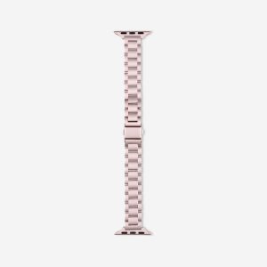 Berlin Stainless Steel Apple Watch Band – Pink