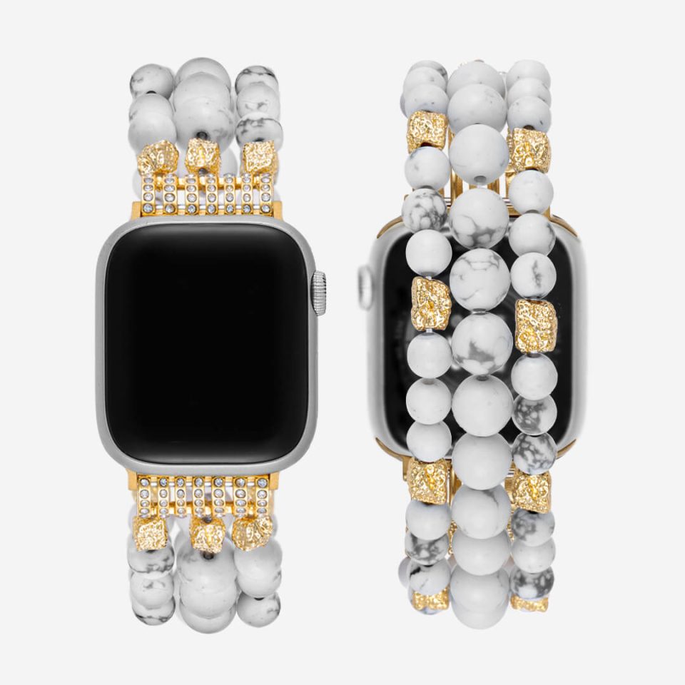 Kiama Stone Apple Watch Band - Howlite