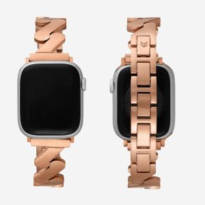 Kyoto Bracelet Apple Watch Band – 18K Rose Gold Plated