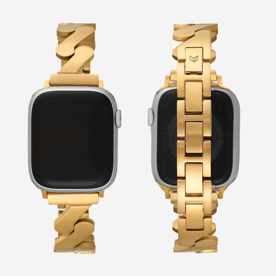 Kyoto Bracelet Apple Watch Band - 18K Gold Plated