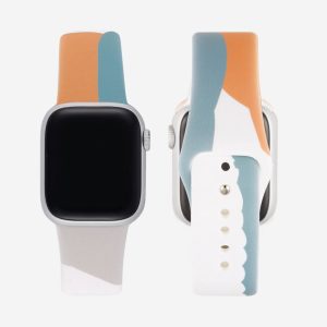 Mykonos Silicone Apple Watch Band – Caramel