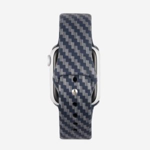 Panama Silicone Apple Watch Band – Carbon