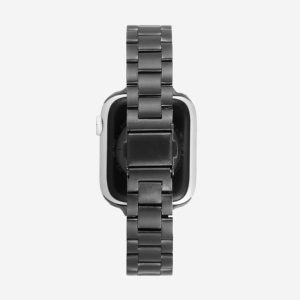 Berlin Stainless Steel Apple Watch Band – Graphite