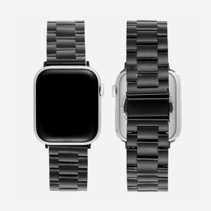 Classic Stainless Steel Apple Watch Band – Space Black