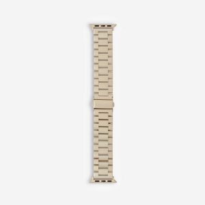 Classic Stainless Steel Apple Watch Band – Light Gold