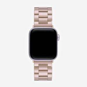 Classic Stainless Steel Apple Watch Band – Vintage Gold