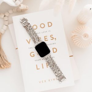 Gemini Bracelet Apple Watch Band – Silver