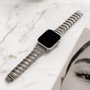 Halo Bracelet Apple Watch Band – Silver