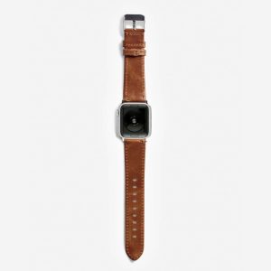 Italian Calf Leather Apple Watch Band – Sand
