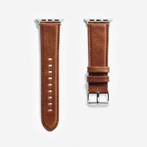 Italian Calf Leather Apple Watch Band – Sand