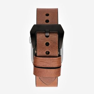 Italian Vintage Leather Apple Watch Band – Nutmeg
