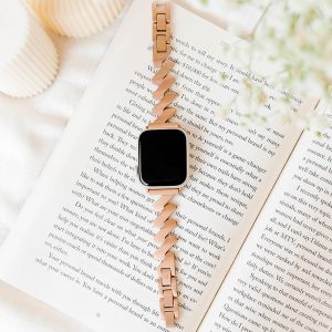 Kyoto Bracelet Apple Watch Band – 18K Rose Gold Plated