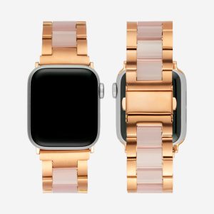 Lisbon Apple Watch Band – Vintage Rose Gold / Pink
