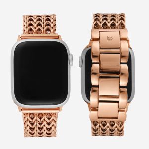 Madrid Bracelet Apple Watch Band – 18K Rose Gold Plated