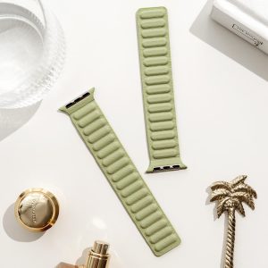 Magnetic Link Apple Watch Band – Pistachio