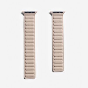 Magnetic Link Apple Watch Band – Clay