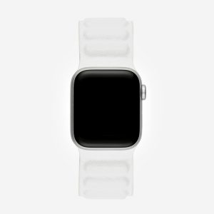 Magnetic Link Apple Watch Band – White