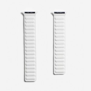 Magnetic Link Apple Watch Band – White