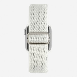 Malibu Nylon Loop Apple Watch Band – White