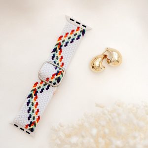 Maui Braided Loop Apple Watch Band – Rainbow