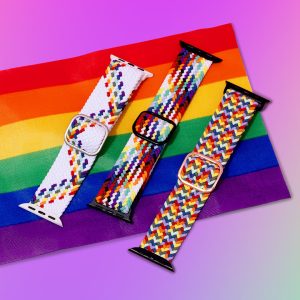 Maui Braided Loop Apple Watch Band – Rainbow
