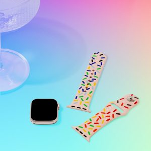 Midsumma Silicone Apple Watch Band – Pink