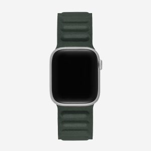 Mumbai Magnetic Link Apple Watch Band – Sequoia Green