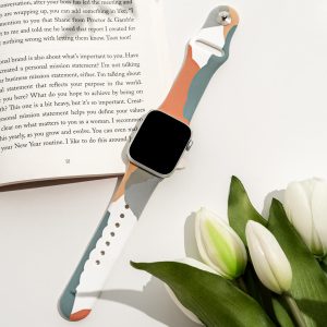 Mykonos Silicone Apple Watch Band – Caramel