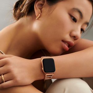 Halo Bracelet Apple Watch Band – Vintage Rose Gold