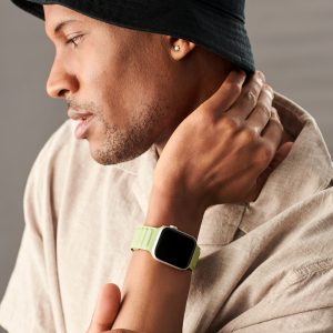 Magnetic Link Apple Watch Band – Pistachio