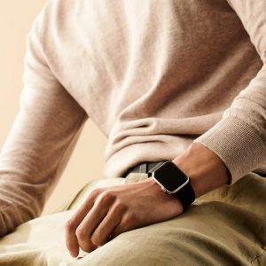 Classic Silicone Apple Watch Band – Black