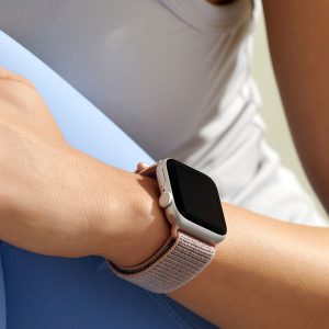 Sport Loop Apple Watch Band – Pink Sand