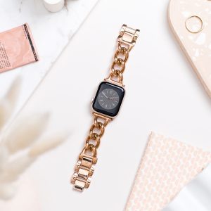 Palermo Bracelet Apple Watch Band – 18K Rose Gold Plated