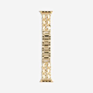 Paris Bracelet Apple Watch Band – Gold / White
