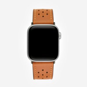 Rally Leather Apple Watch Band – Mocha
