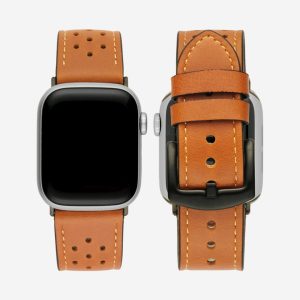Rally Leather Apple Watch Band – Mocha