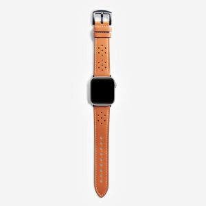 Rally Leather Apple Watch Band – Mocha