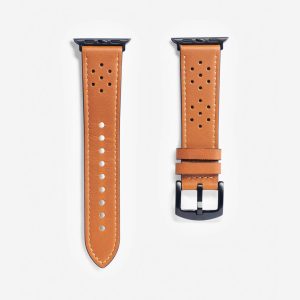 Rally Leather Apple Watch Band – Mocha