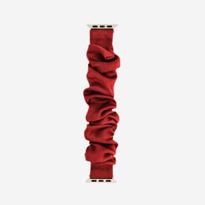 Scrunchie Apple Watch Band – Ruby