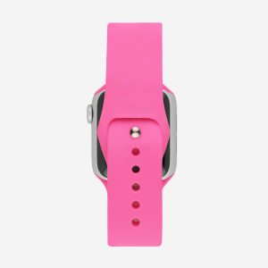 Classic Silicone Apple Watch Band – Hot Pink