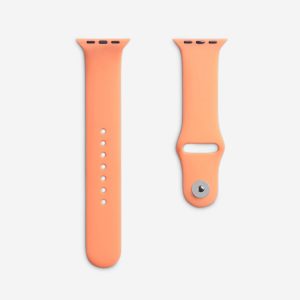 Classic Silicone Apple Watch Band – Papaya