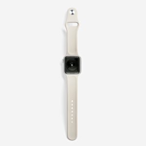 Classic Silicone Apple Watch Band – Starlight