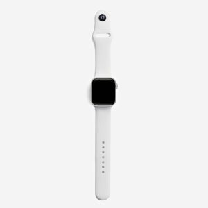Classic Silicone Apple Watch Band – White