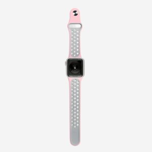 Silicone Sports Apple Watch Band – Pink/Pride