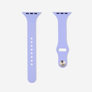 Slim Silicone Apple Watch Band – Lilac