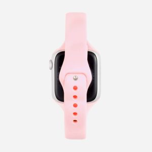 Slim Silicone Apple Watch Band – Pink